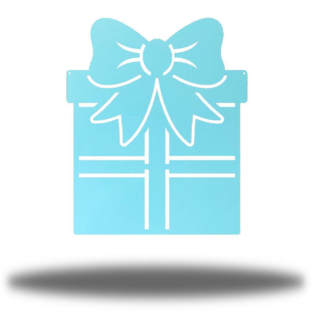 Riverside Designs-Classic Christmas Present-Metal Wall Art Décor